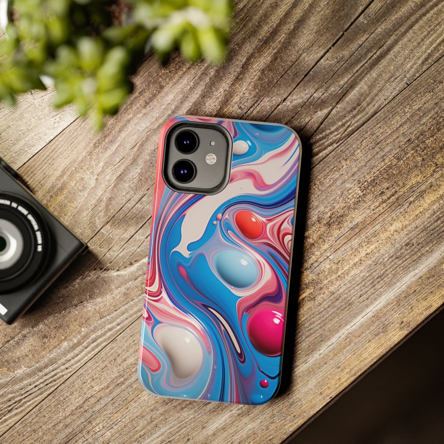 Colorful Marble Tough Case