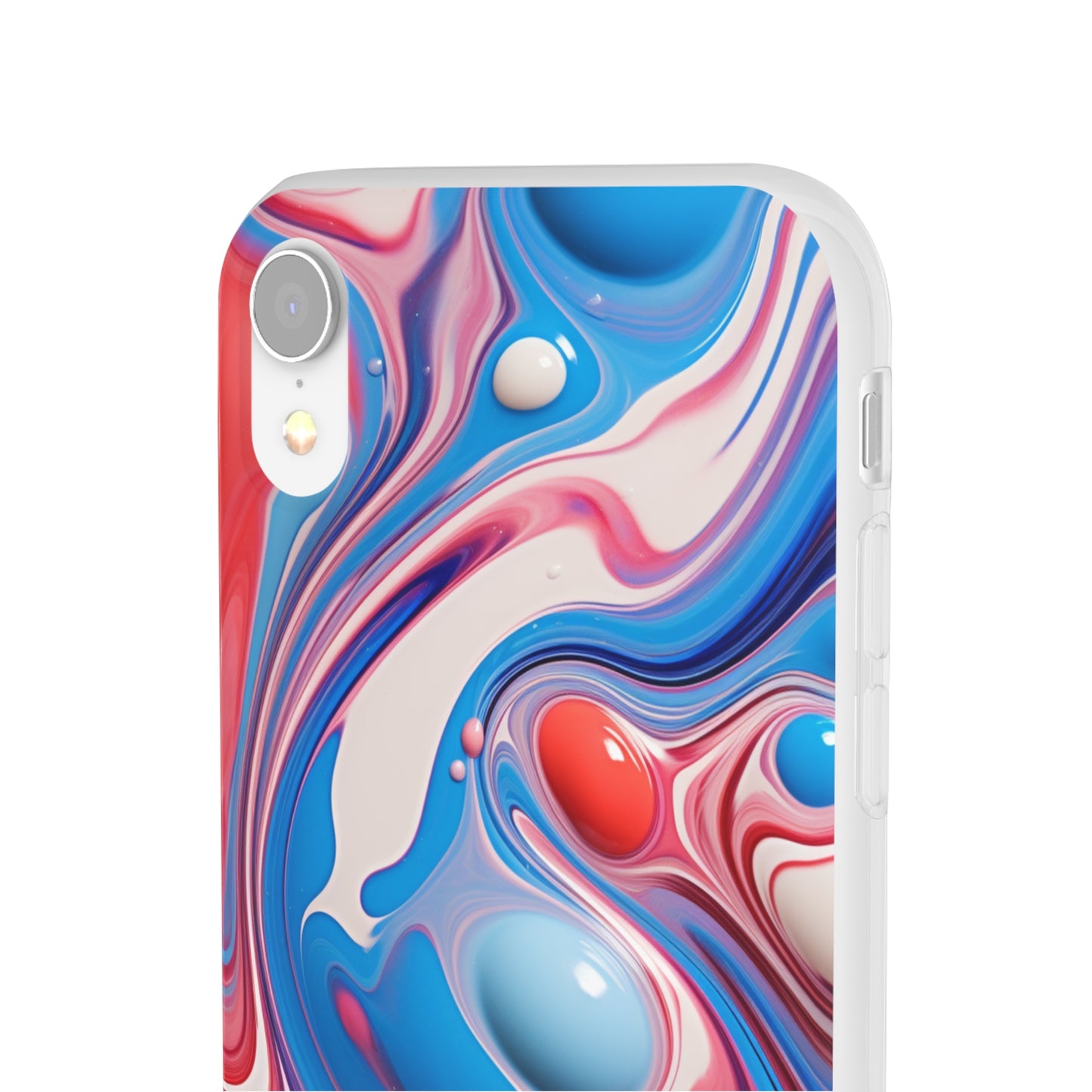 Colorful Marble Flex Case