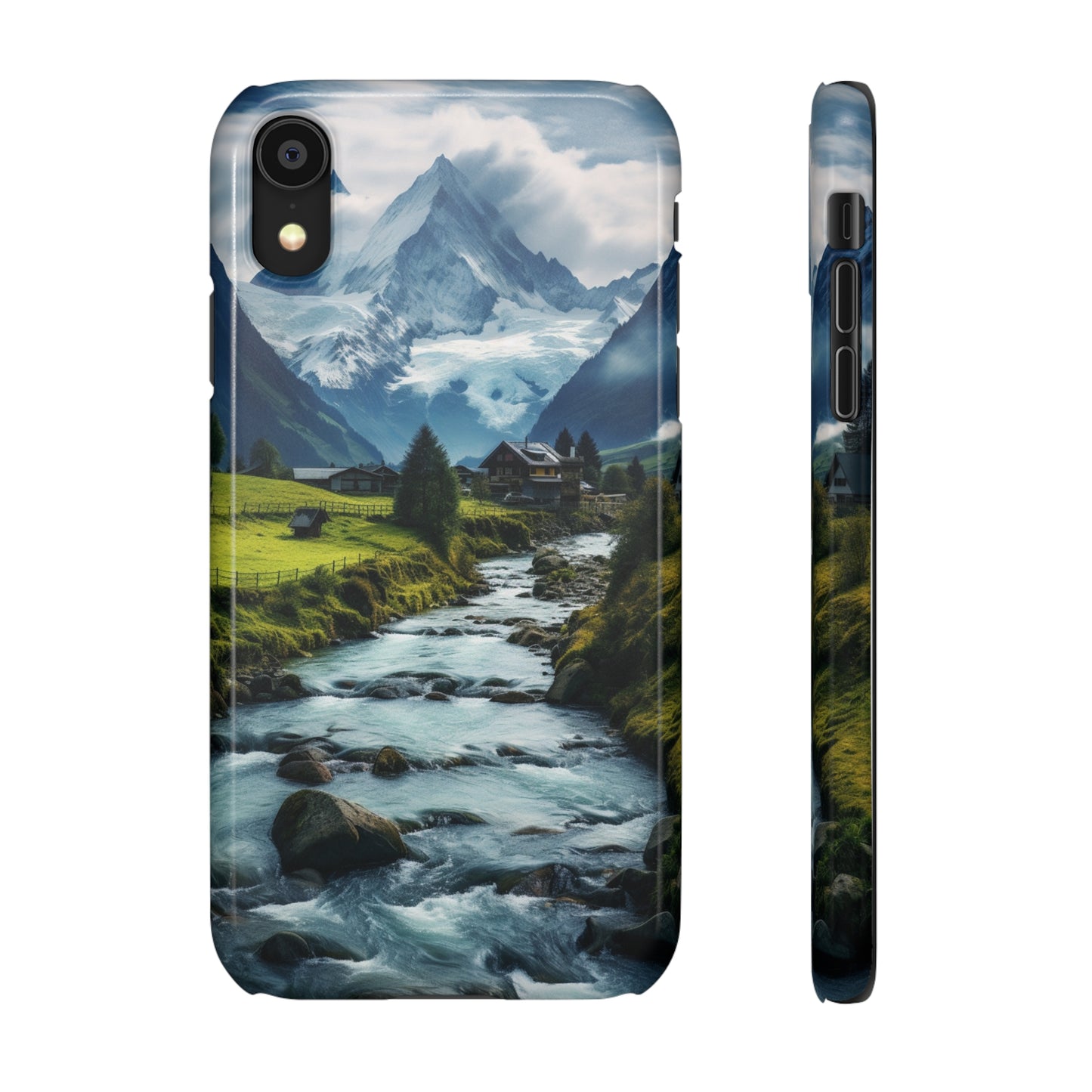 Swiss Alps Snap Case