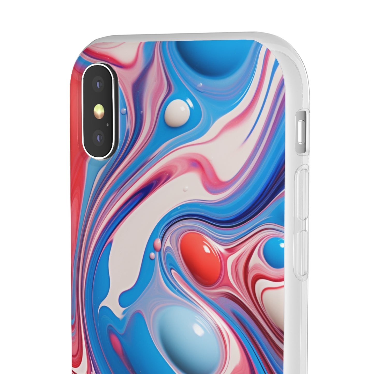 Colorful Marble Flex Case