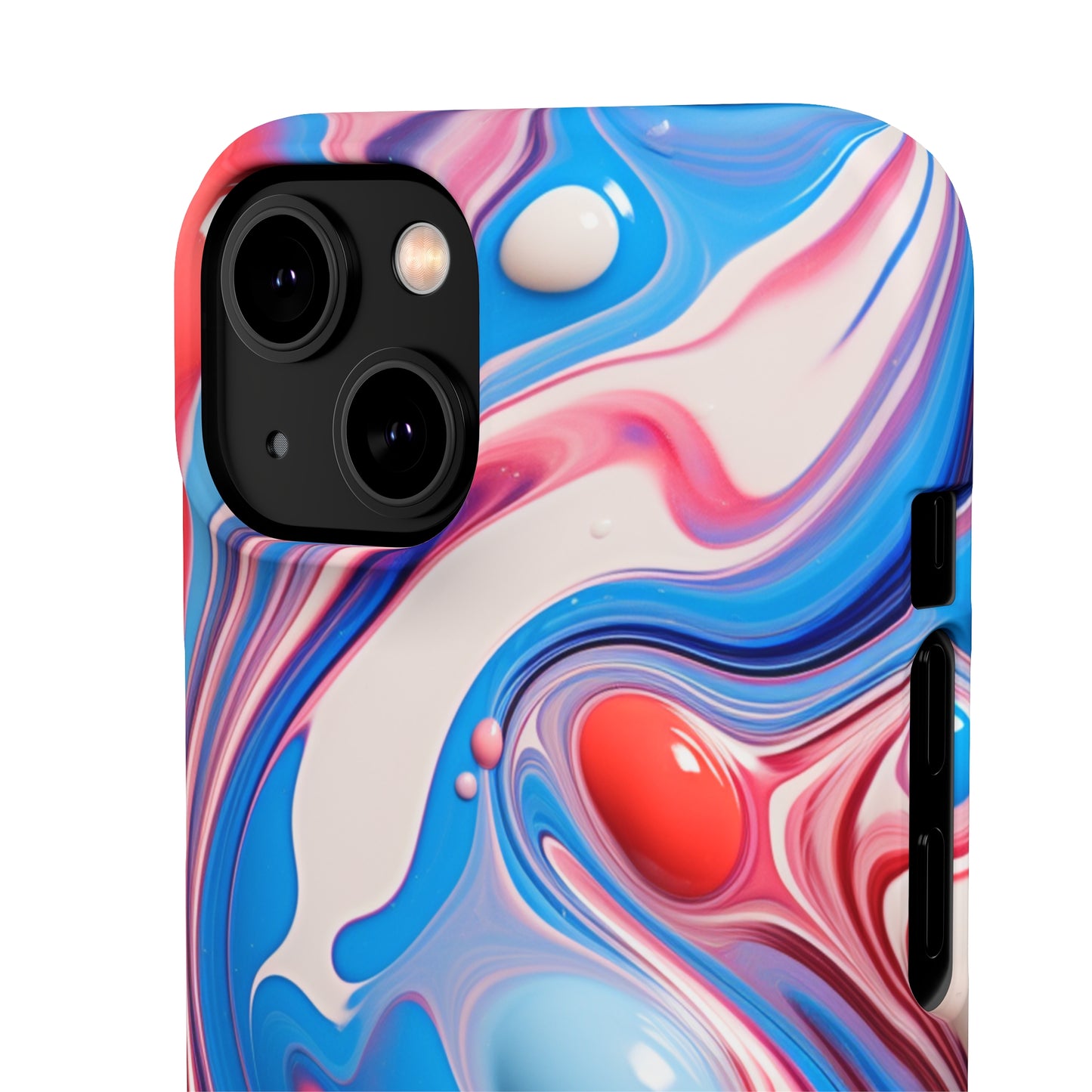 Colorful Marble Snap Case