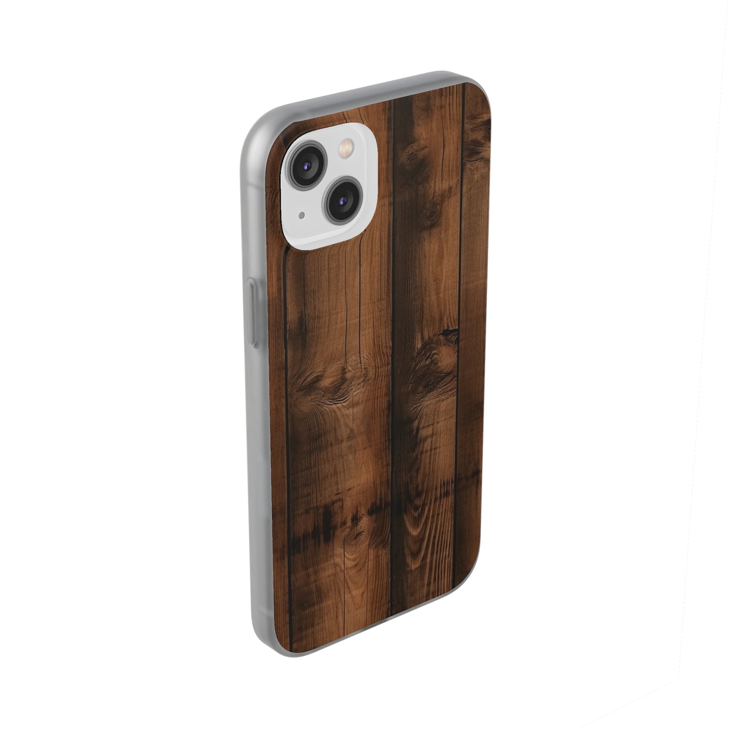 Rustic Wood Flex Case