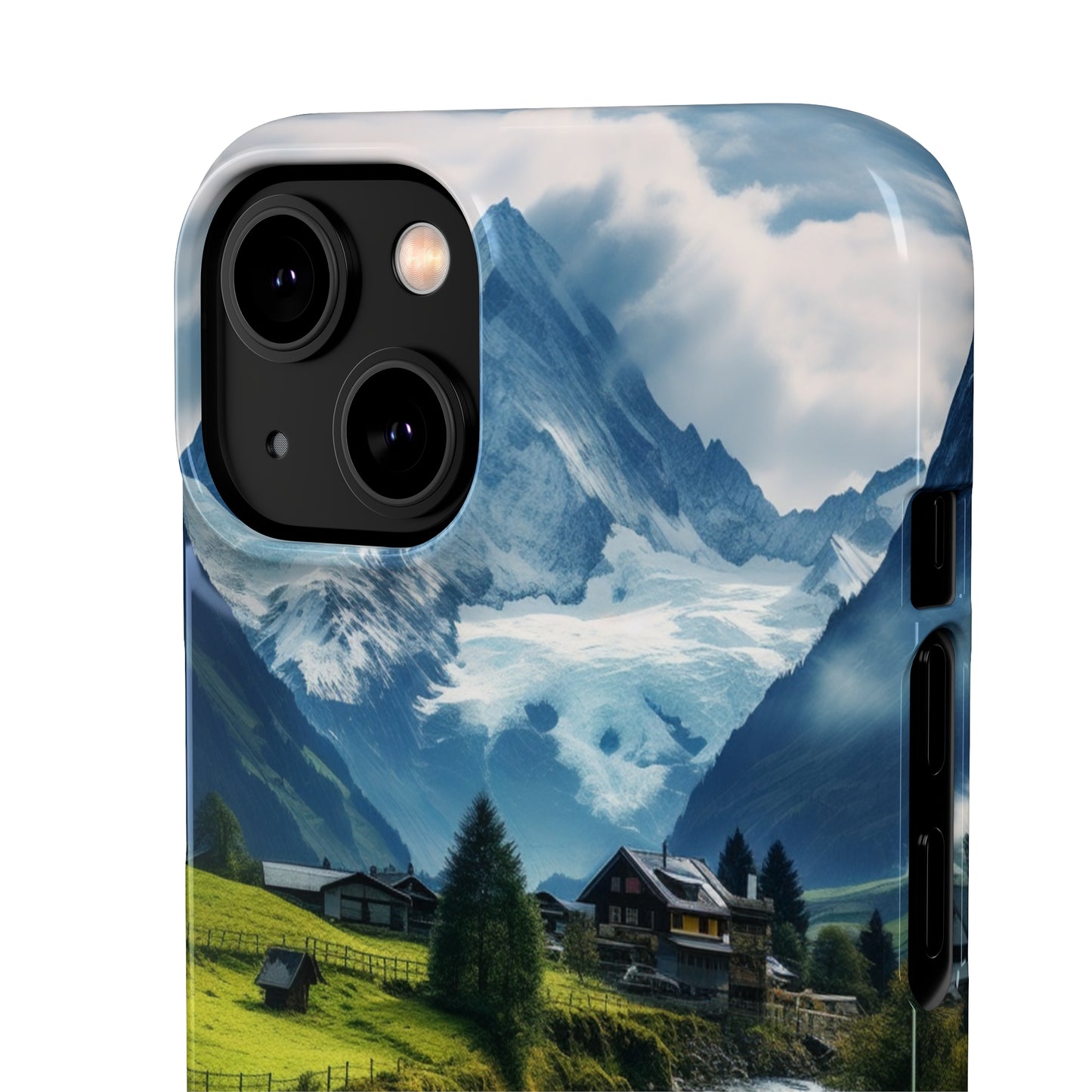 Swiss Alps Snap Case