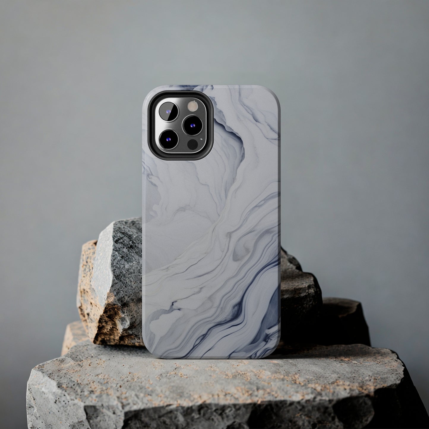 White Marble Tough Case