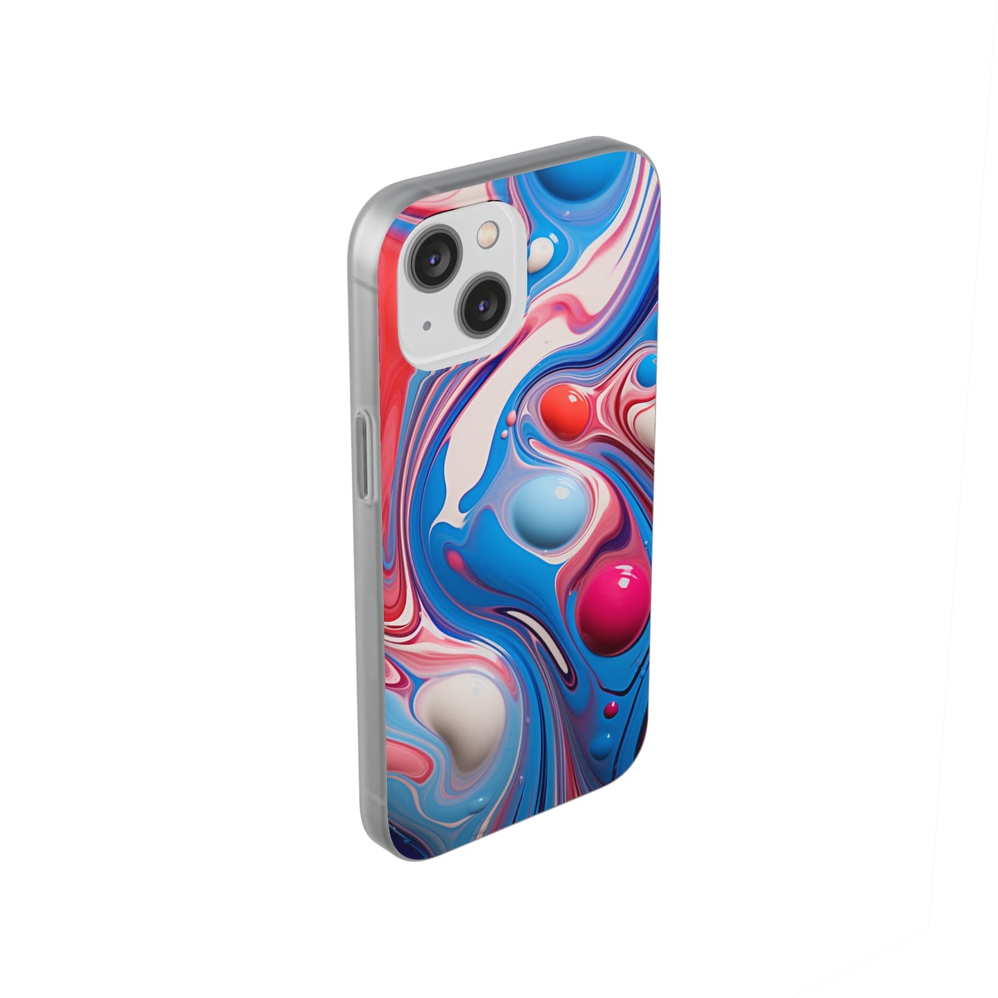 Colorful Marble Flex Case