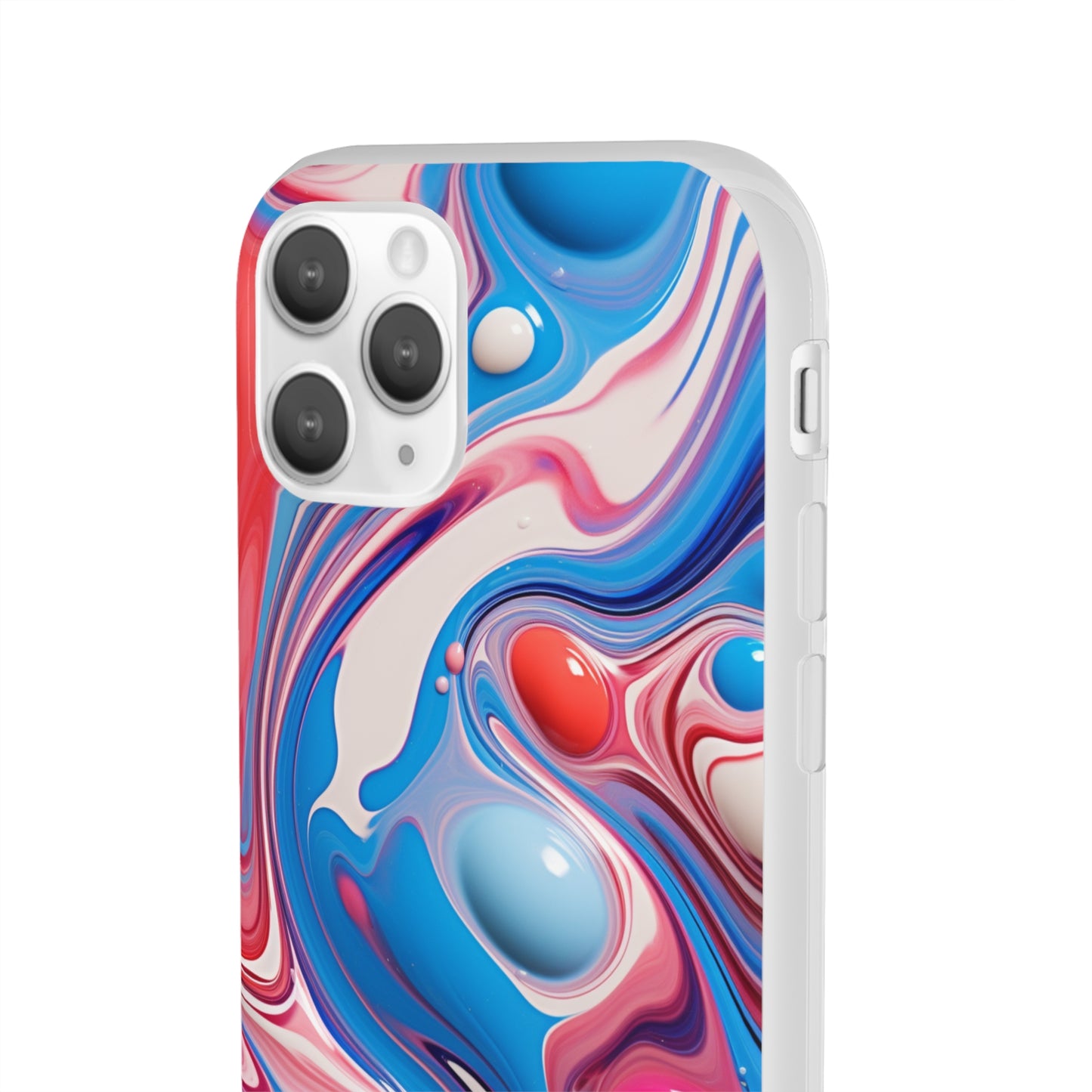 Colorful Marble Flex Case