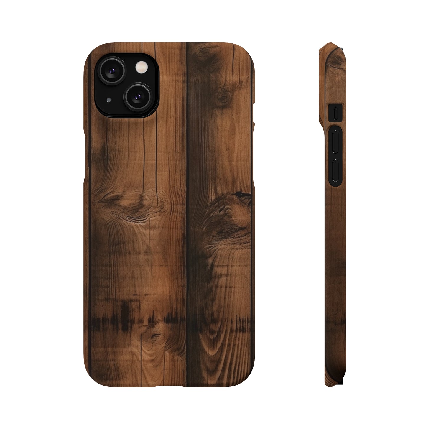 Rustic Wood Snap Case